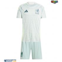 Otroški Nogometni dresi Mehika Gostujoči Copa America 2024 Kratek Rokav (+ Kratke hlače)